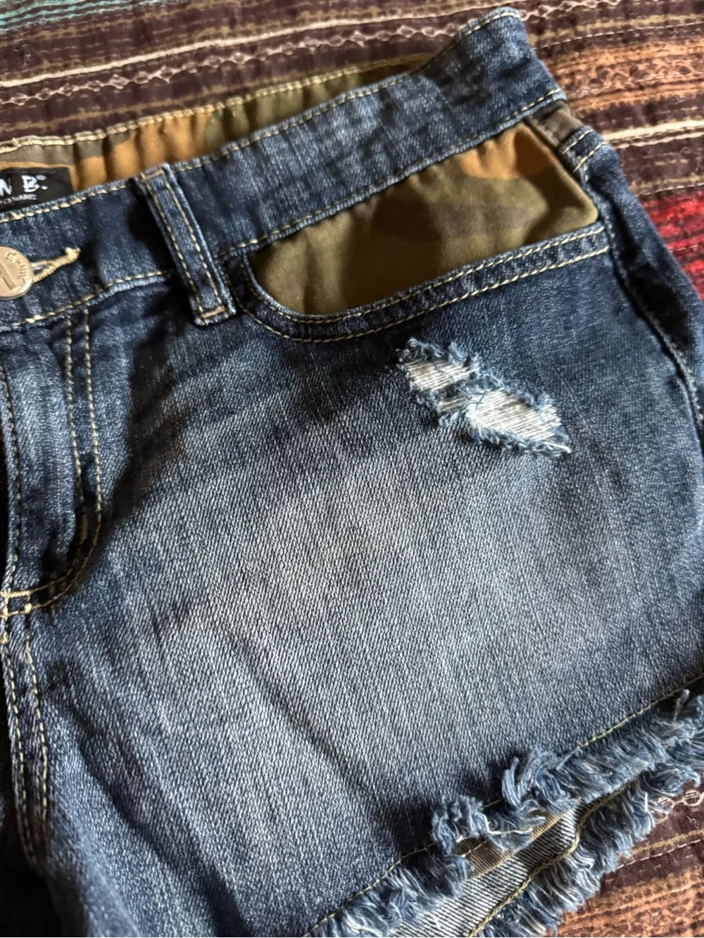 Allen B Jean Shorts